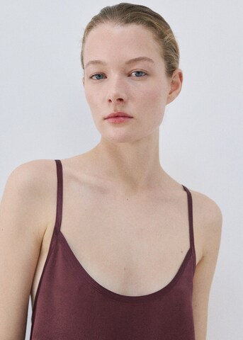 MANGO Nachthemd 'Oli' in Rot