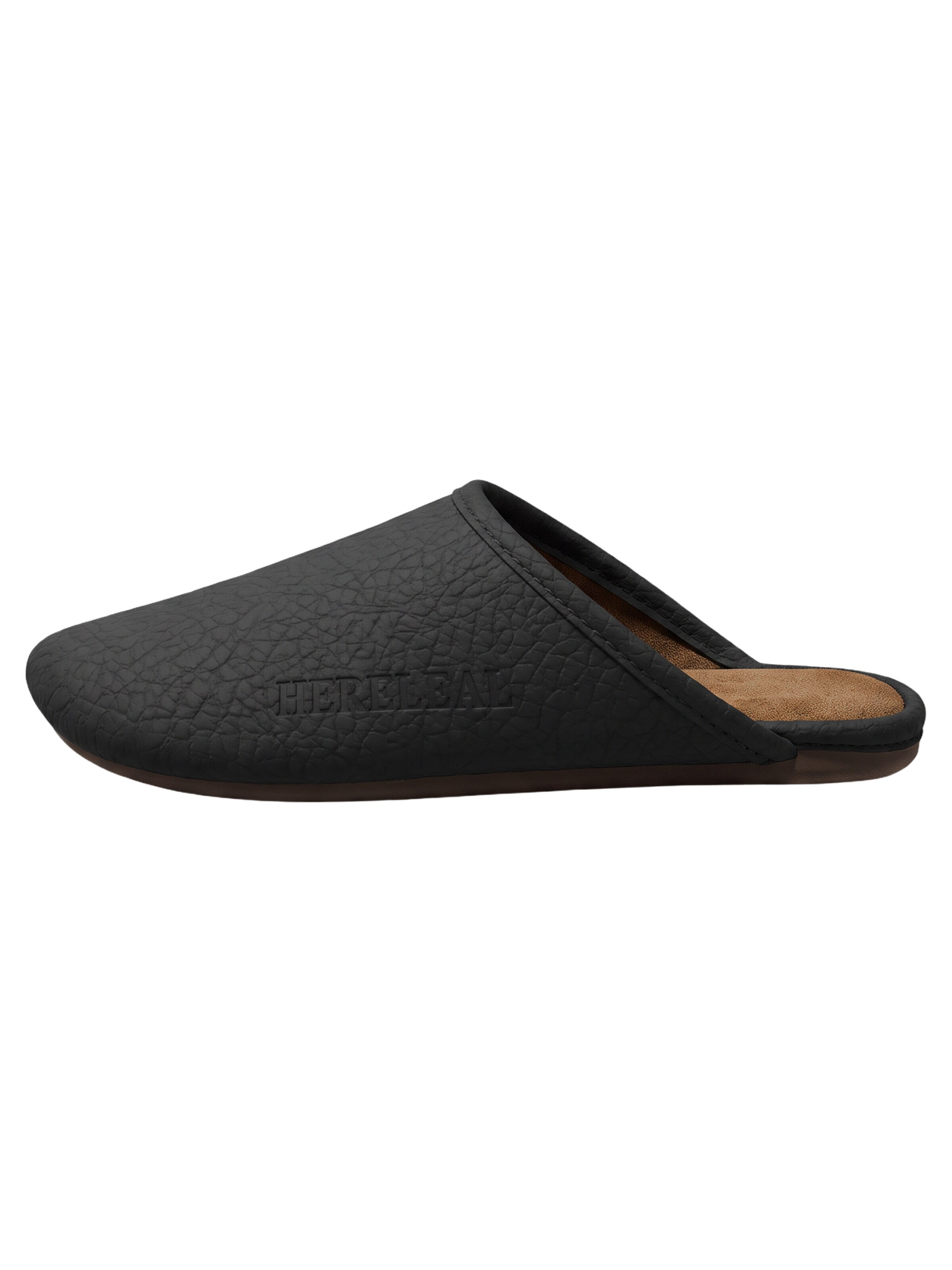 BONVERANO Hausschuh‌‌‌‌‌‌‌ in Schwarz: Vorderseite