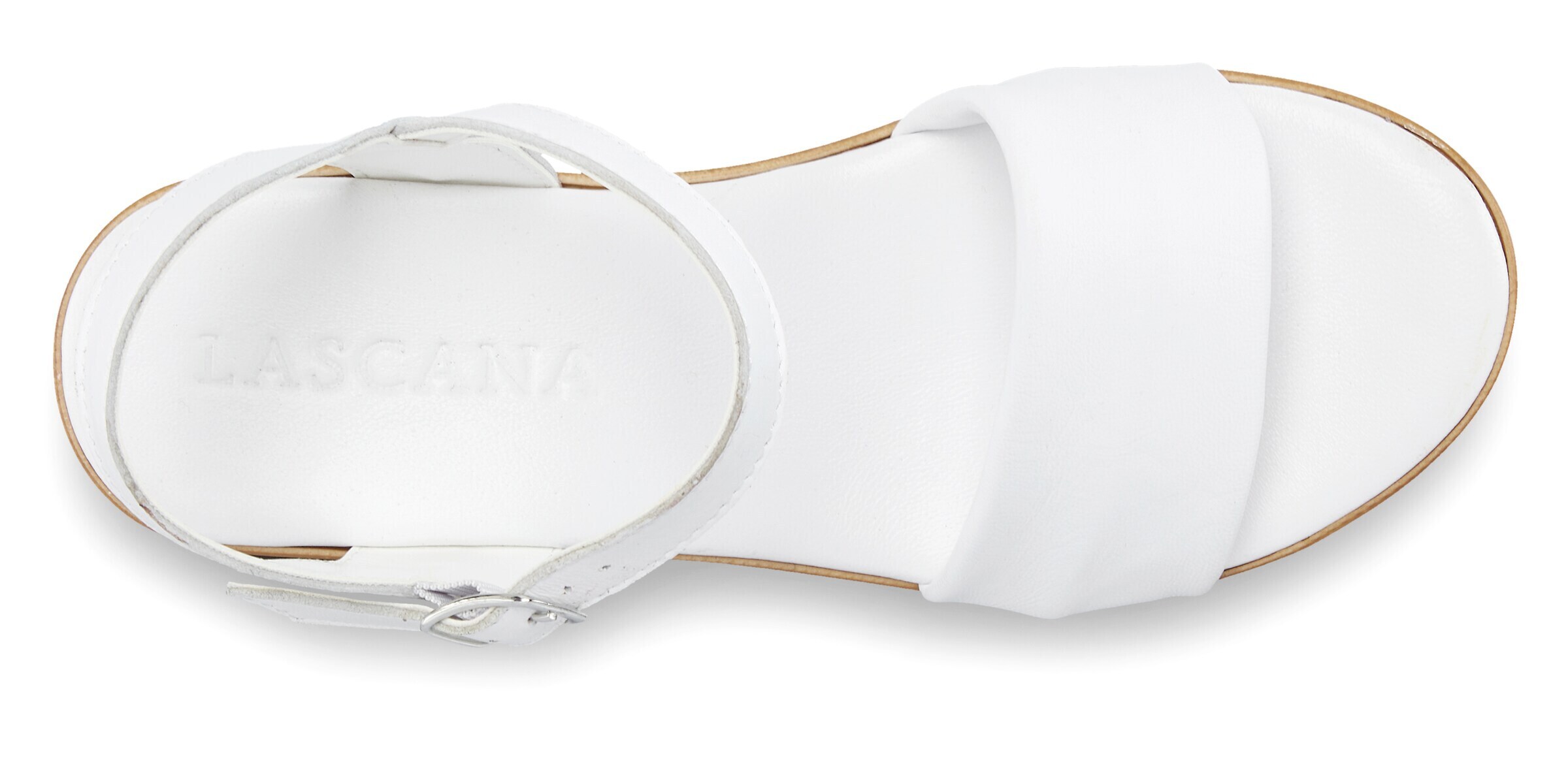 LASCANA Sandals in White