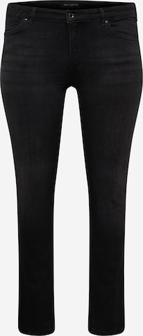 ONLY Carmakoma Regular Jeans 'Alicia' i svart: forside