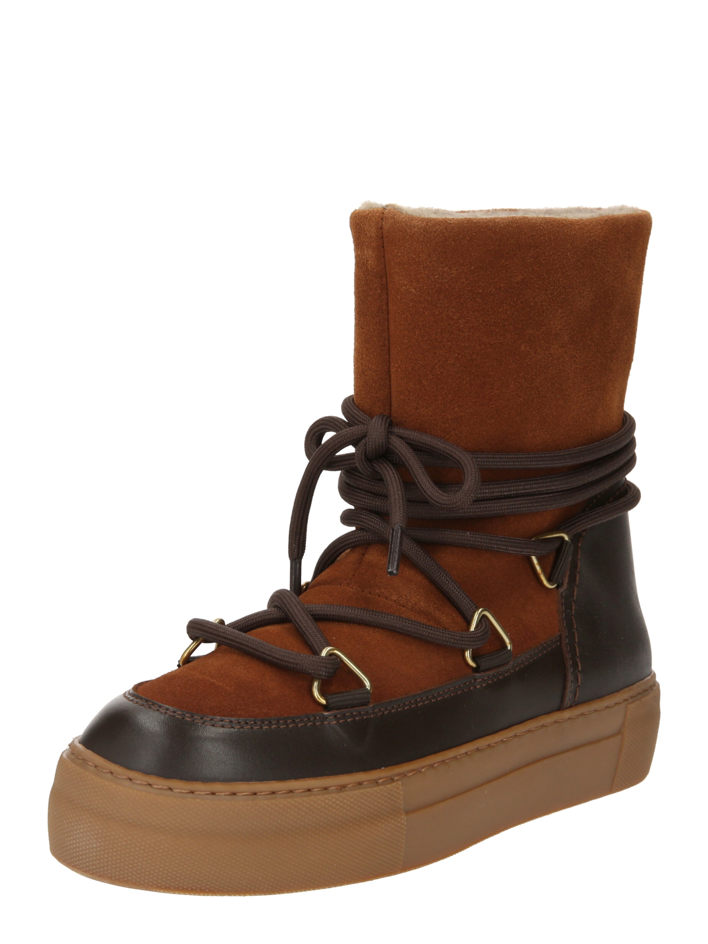 Bianco Snowboots in Bruin: voorkant