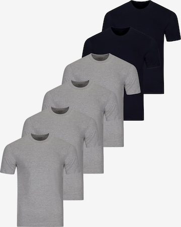 Ragman Onderhemd 'Basic' in Grijs: voorkant