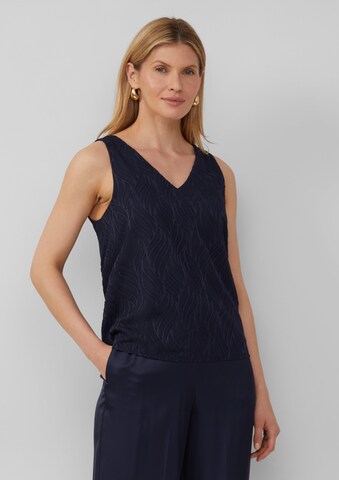 s.Oliver BLACK LABEL Blouse in Blue: front