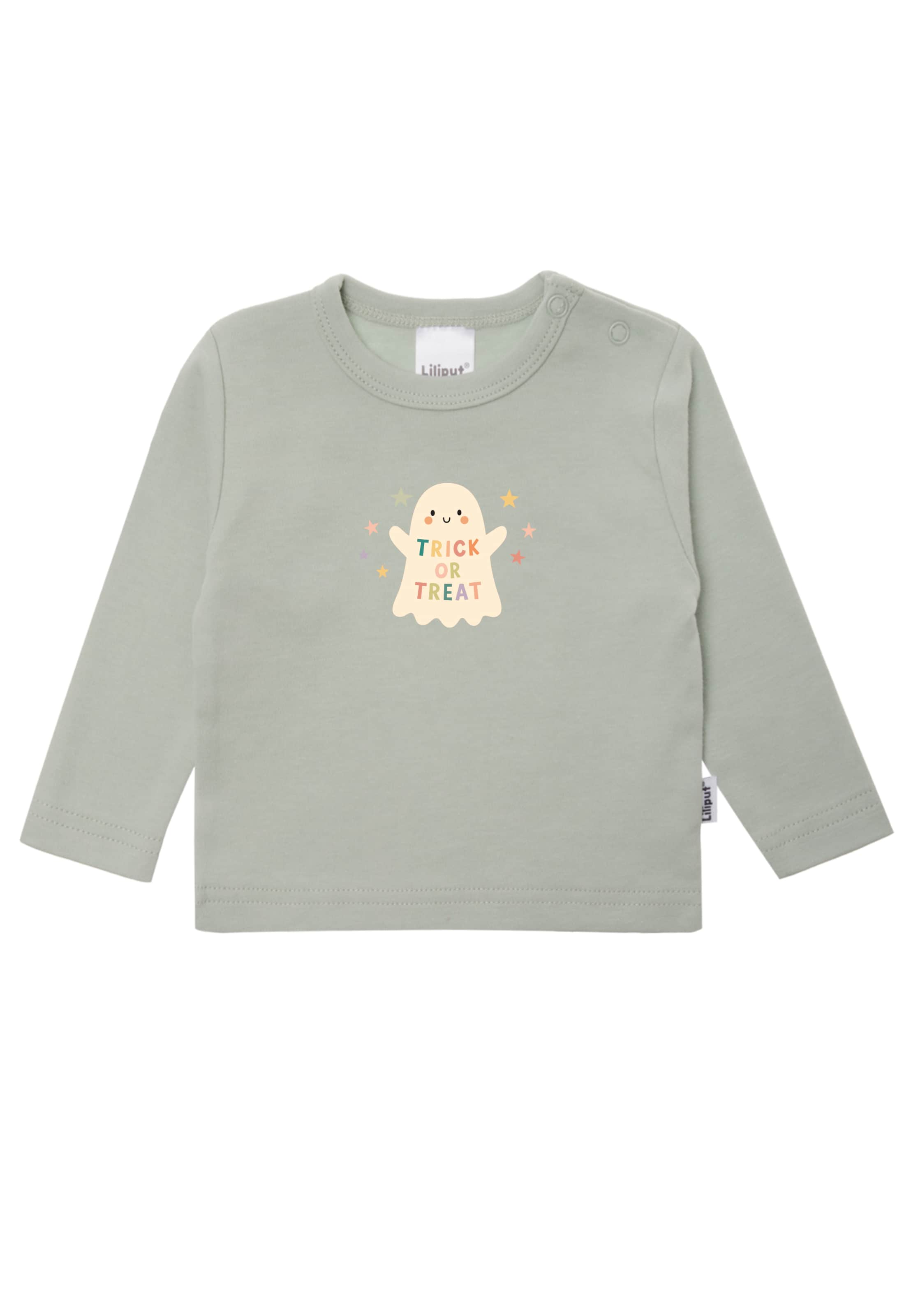LILIPUT Shirt 'Trick or Treat' in Green: front