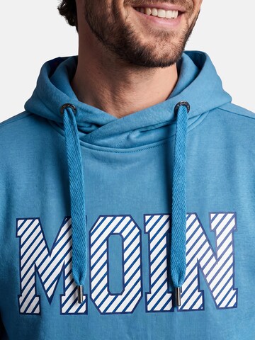 salzhaut Sweatshirt 'Heff - Moin' in Blue: front