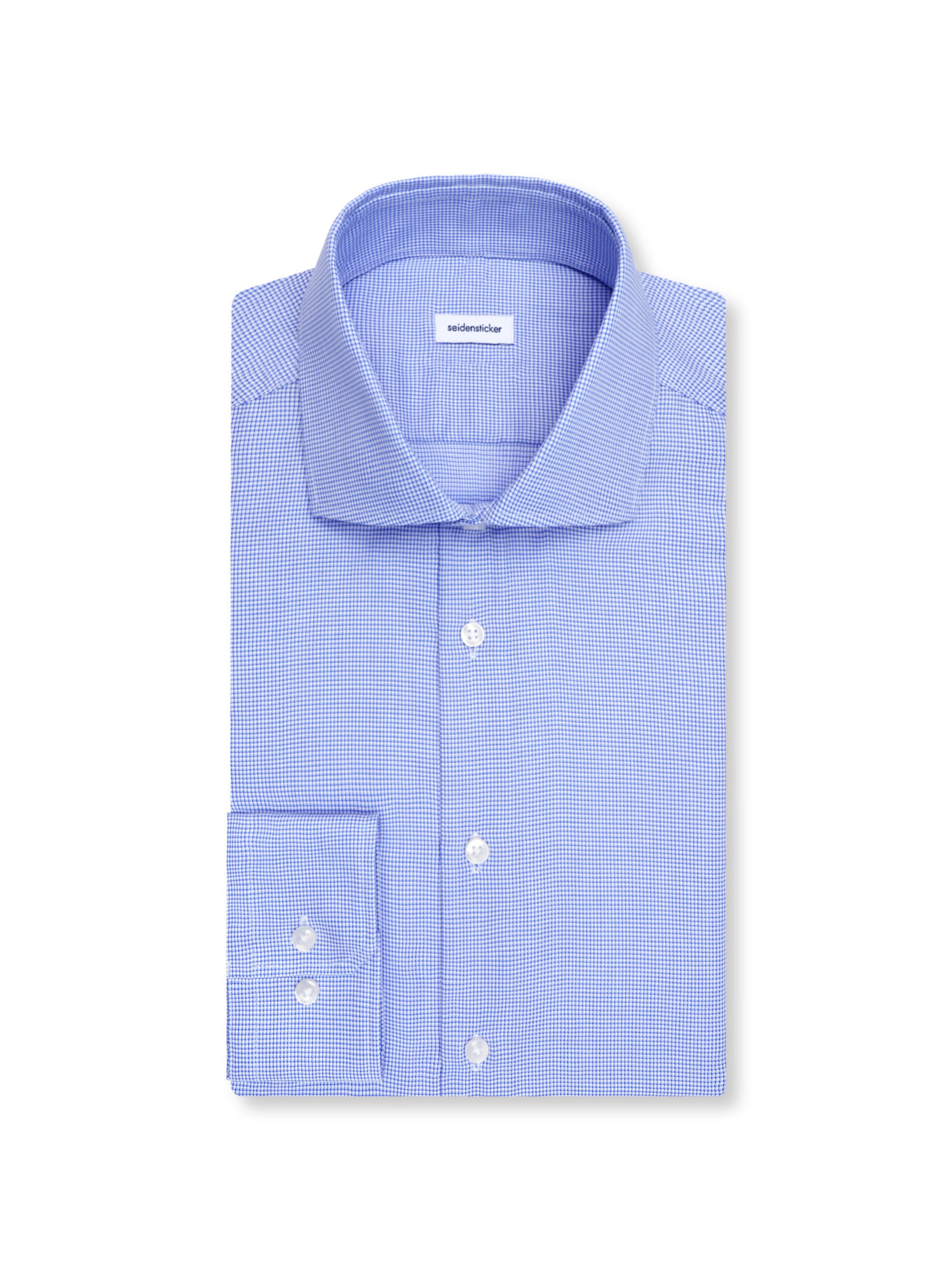 Coupe slim Chemise business 'Classic Essentials' SEIDENSTICKER en bleu
