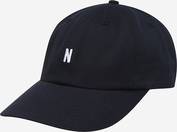 Casquette NORSE PROJECTS en bleu : devant