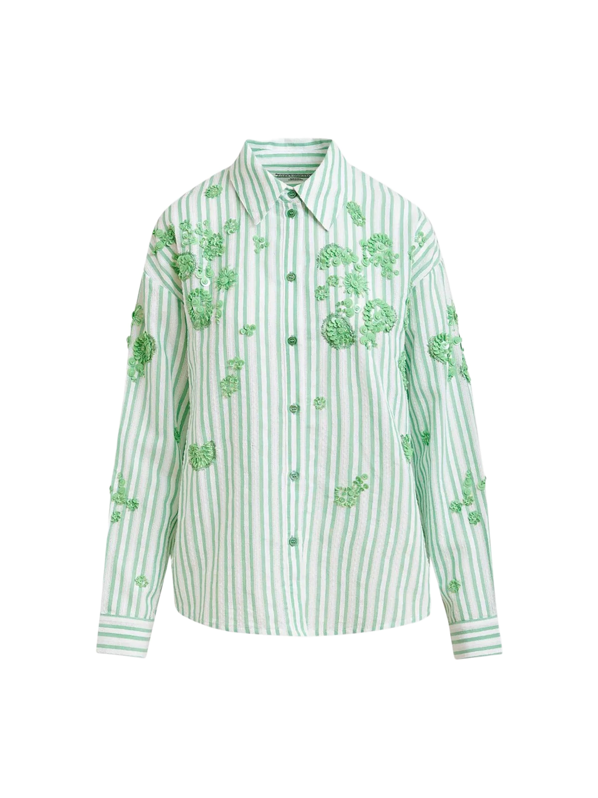 Essentiel Antwerp - Blusa em verde: frente