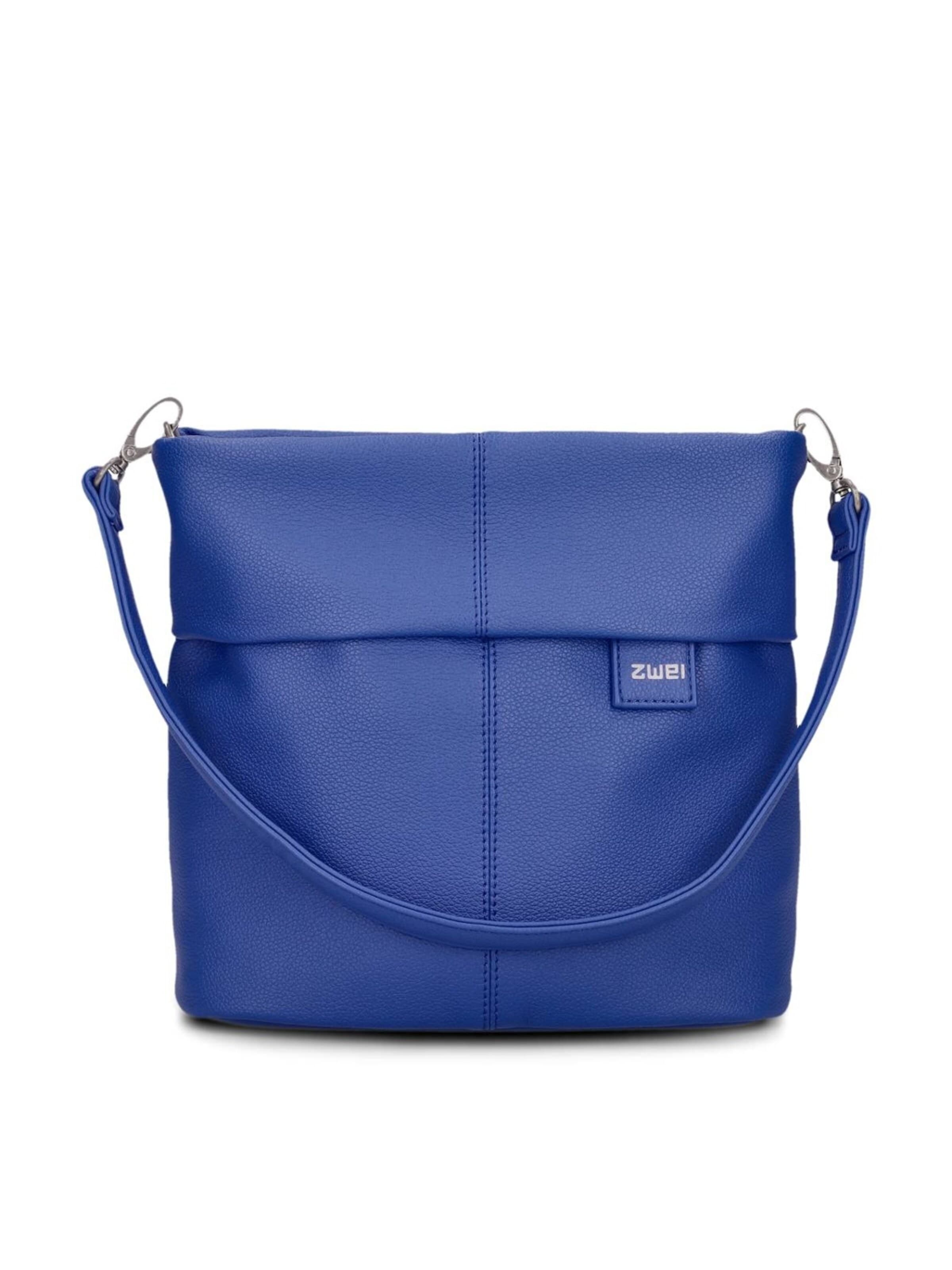 ZWEI Handbag 'MADEMOISELLE.M M8' in Blue: front