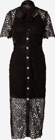 River Island Shirt dress in Black: front