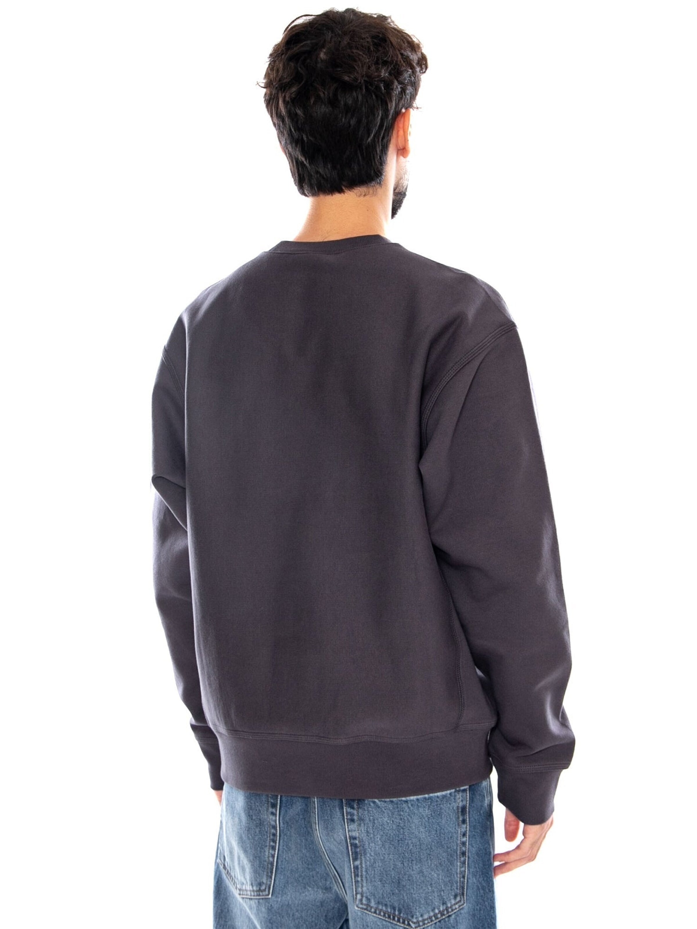 Carhartt WIP Sweatshirt 'AMERICAN' in Grijs