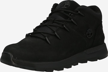 TIMBERLAND Lace-Up Boots 'Sprint Trekker' in Black: front