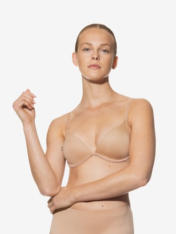 Push-up Soutien-gorge 'Joan' Mey en beige : devant