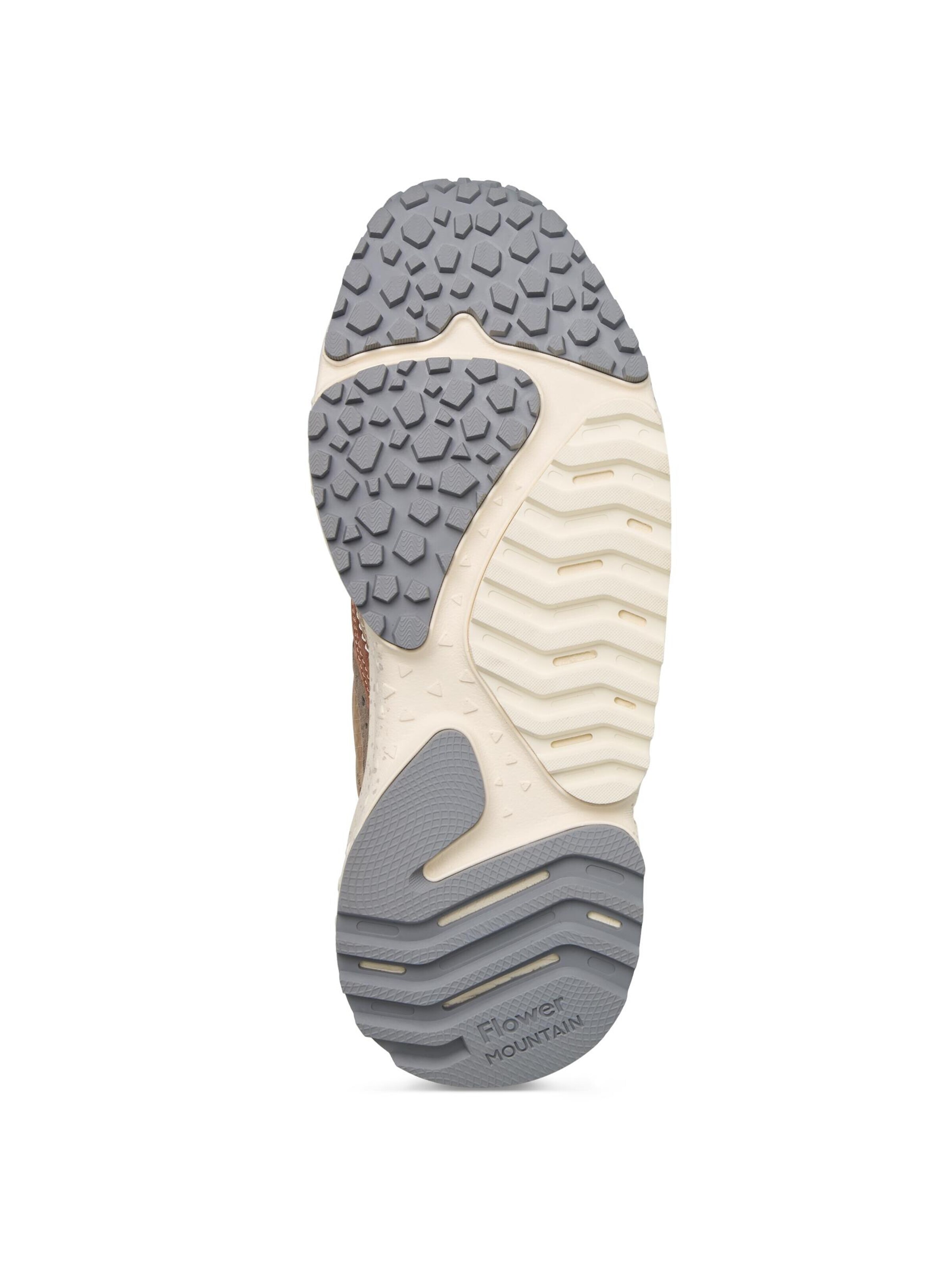 Flower Mountain Sneakers laag 'WAVE UNI' in Beige