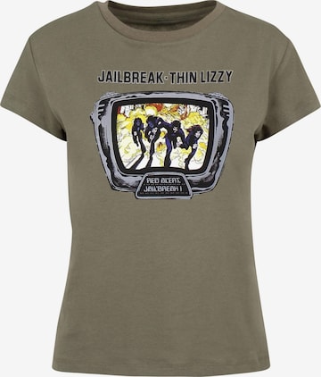 T-shirt 'Thin Lizzy - Jailbreak Box Tee' Merchcode en vert : devant