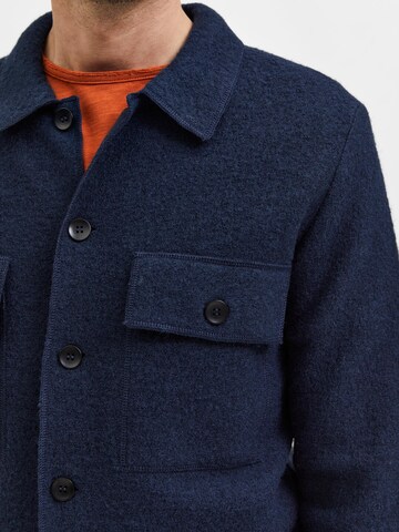 SELECTED HOMME Regular Fit Jacke 'Nealy' in Blau