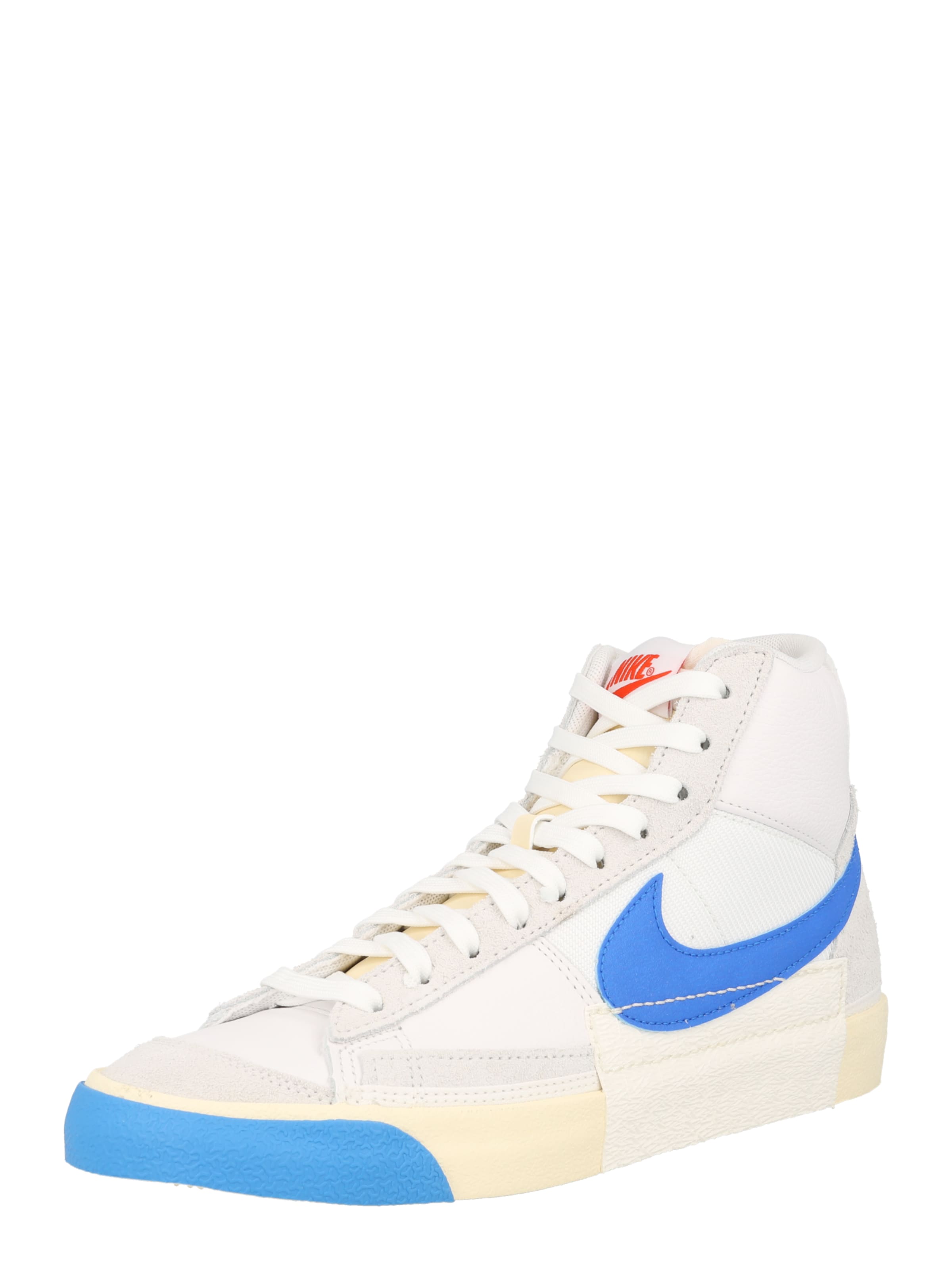 Nike Sportswear Platform trainers 'Blazer Mid Pro Club' in White: front