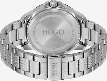 HUGO Red Analoog horloge in Zilver