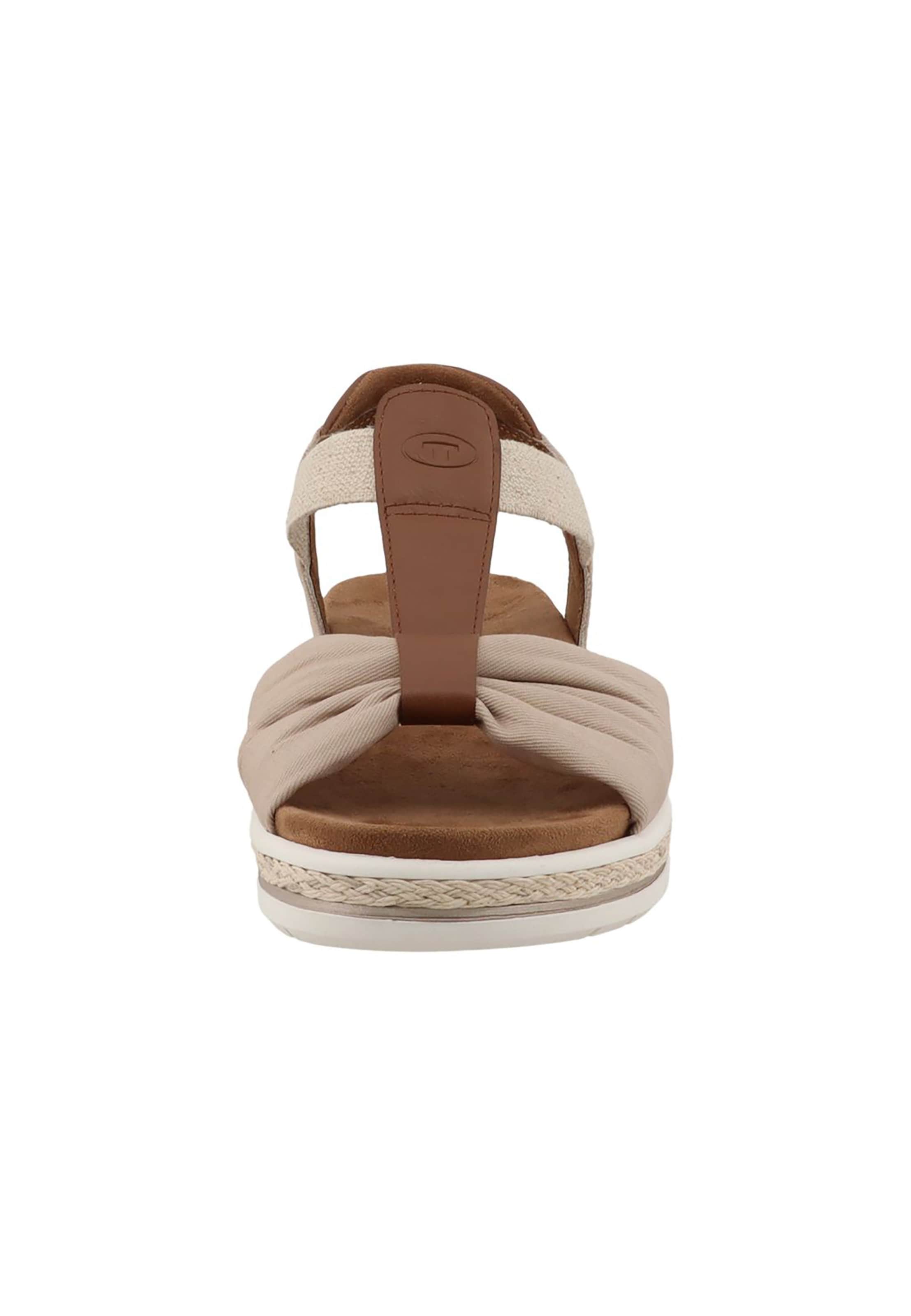 TOM TAILOR - Sandalias en beige