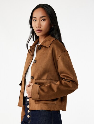 Koton Between-season jacket in Brown: front