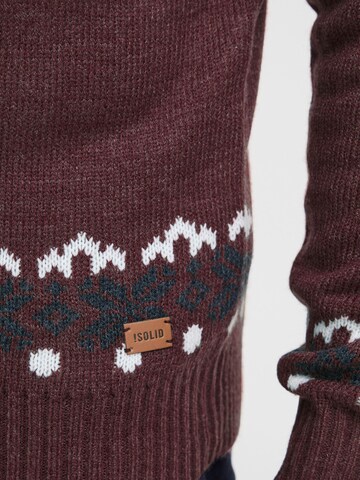 Pull-over 'Norwin' !Solid en rouge