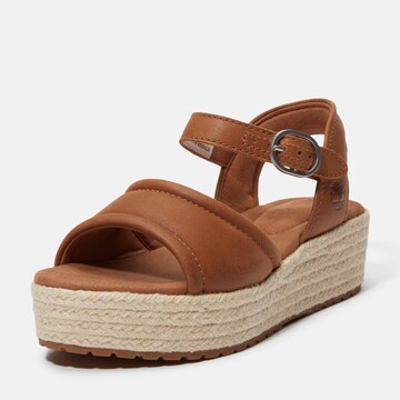 TIMBERLAND Strap Sandals in Brown