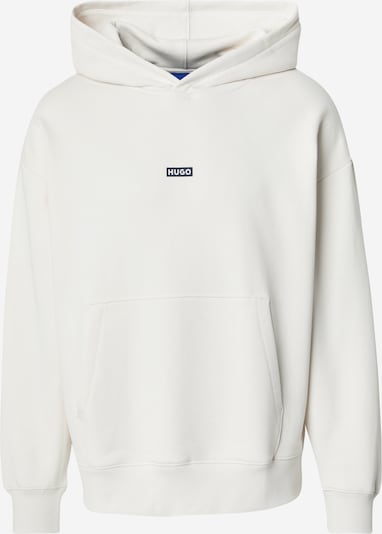 HUGO Sweater majica 'Nazardo' u tamno plava / bijela, Pregled proizvoda