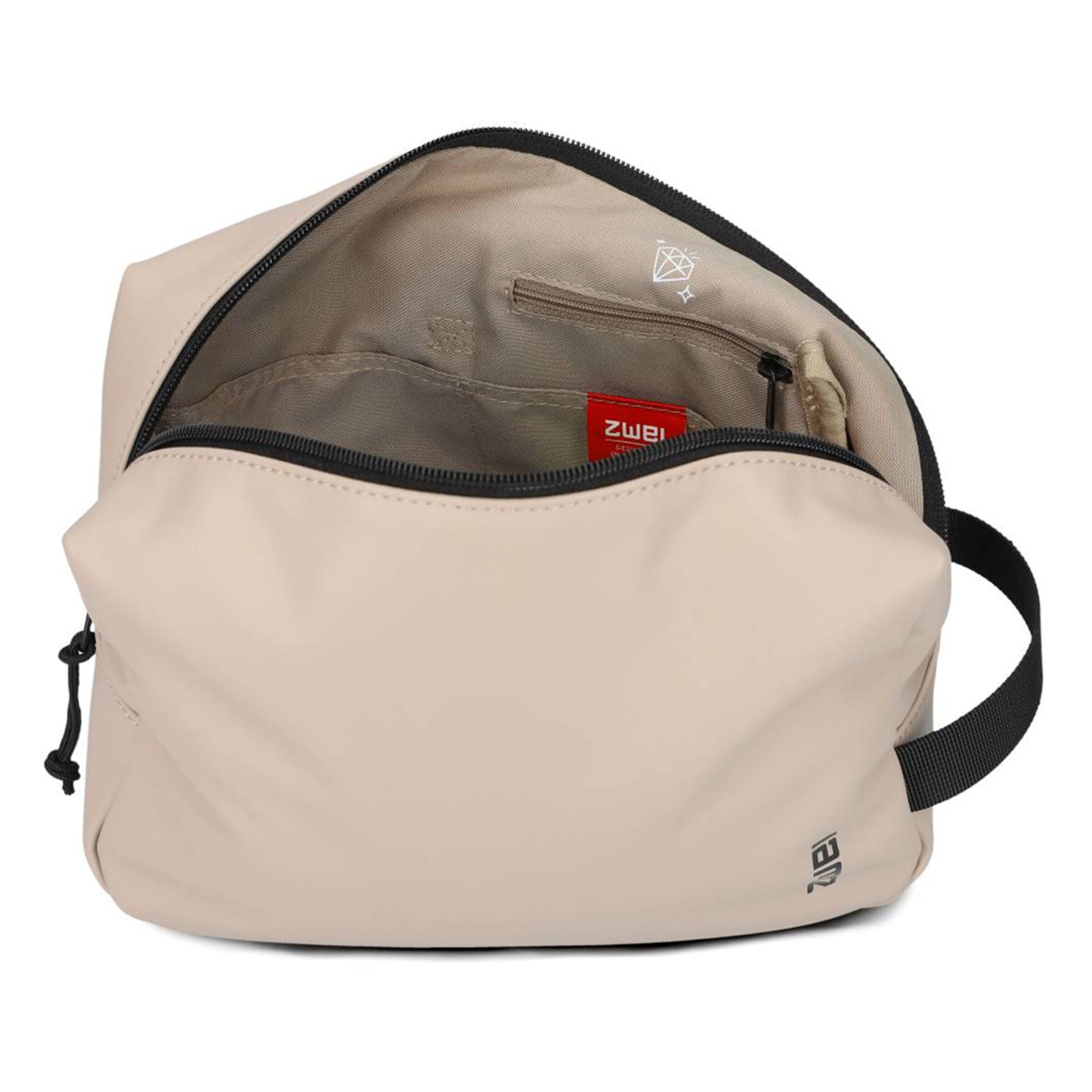 ZWEI Toiletry Bag 'Cargo' in Beige