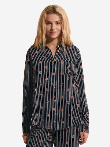 Camicia da notte 'Roby ' di ETAM in nero: frontale