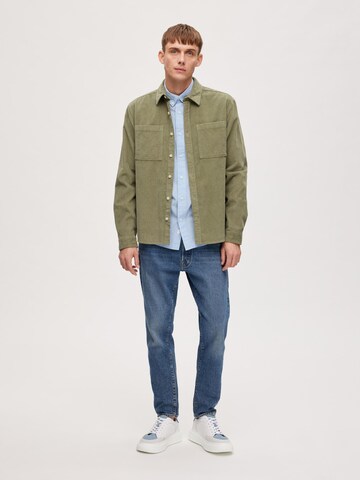 SELECTED HOMME Regular fit Overhemd 'Finn' in Grijs