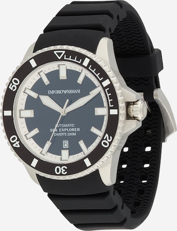 Emporio Armani Analoginen kello värissä musta: etupuoli