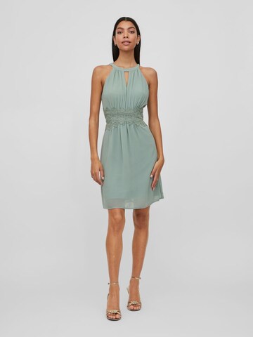 VILA Cocktail Dress in Green: front