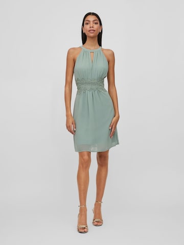 VILA Cocktail Dress in Green: front