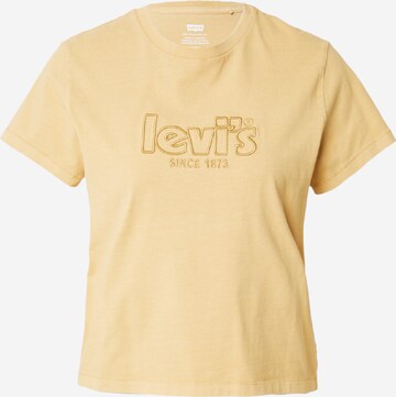 T-shirt 'Graphic Classic Tee' LEVI'S ® en jaune : devant