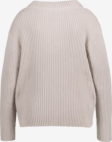 Ulla Popken Knit Cardigan in Beige