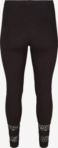 Zizzi Skinny Leggings - fekete