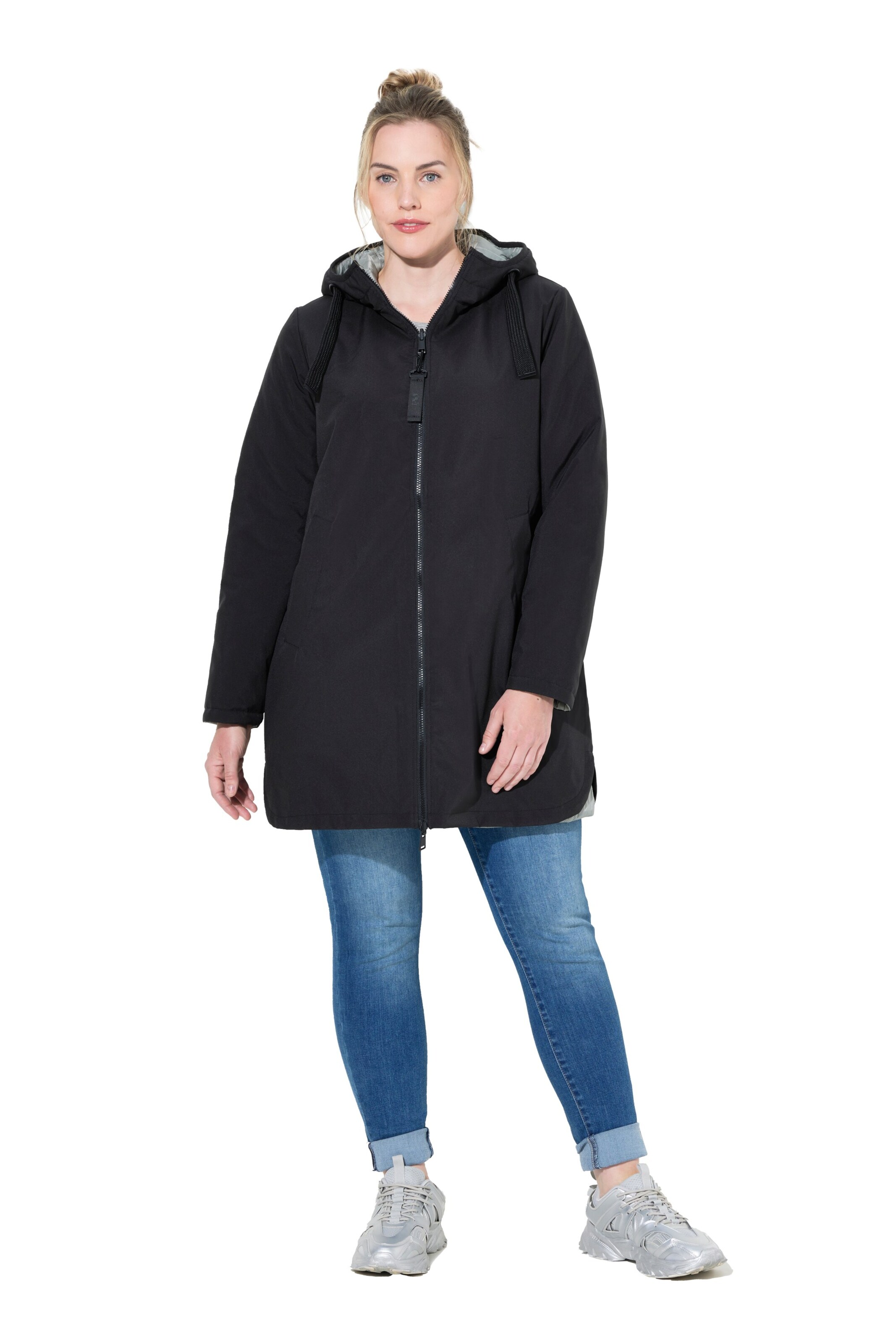 LAURASØN Functionele jas in Zwart