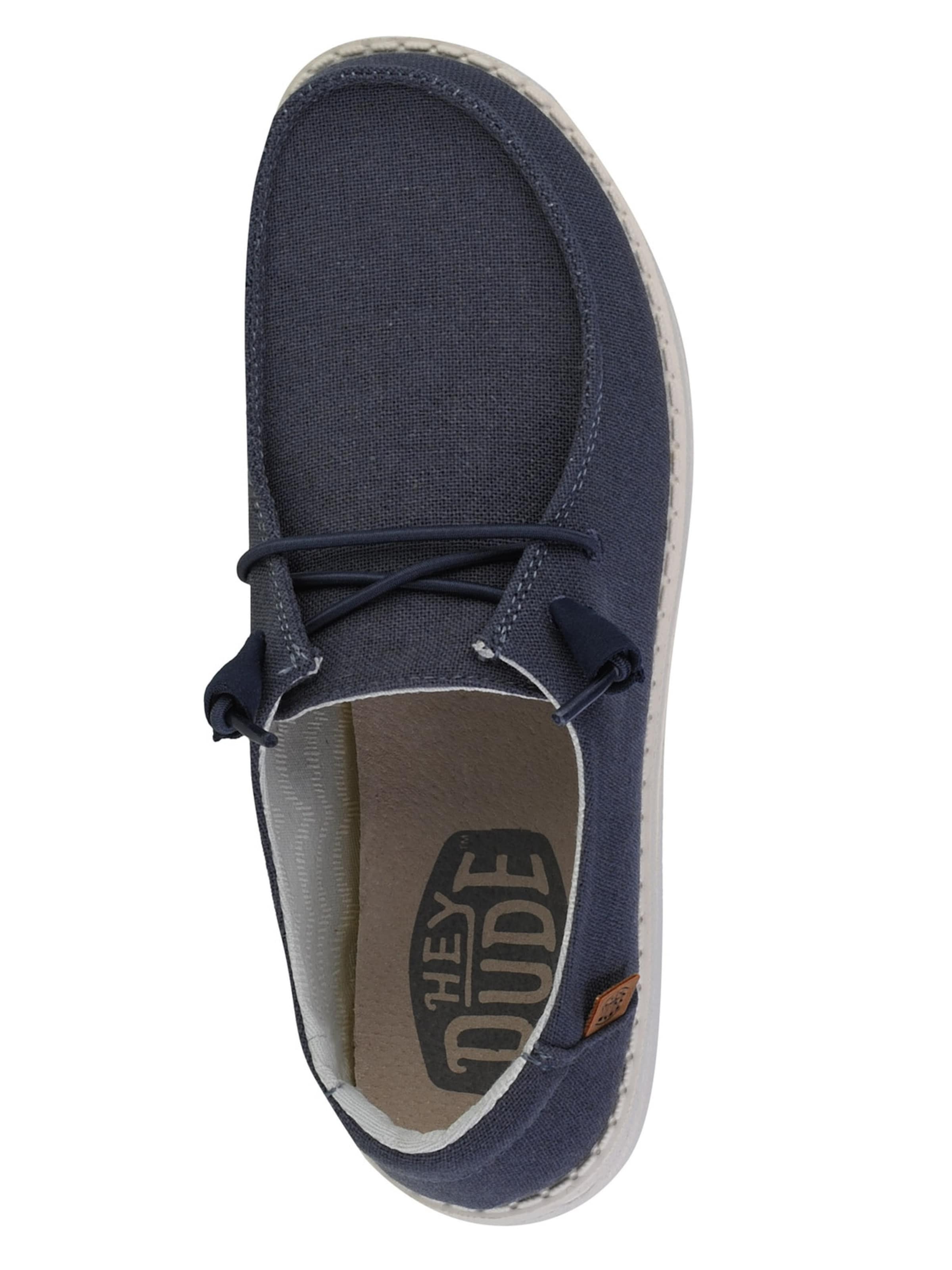 HEY DUDE Moccasin 'Hey Dude Wendy Chambray' in Blue
