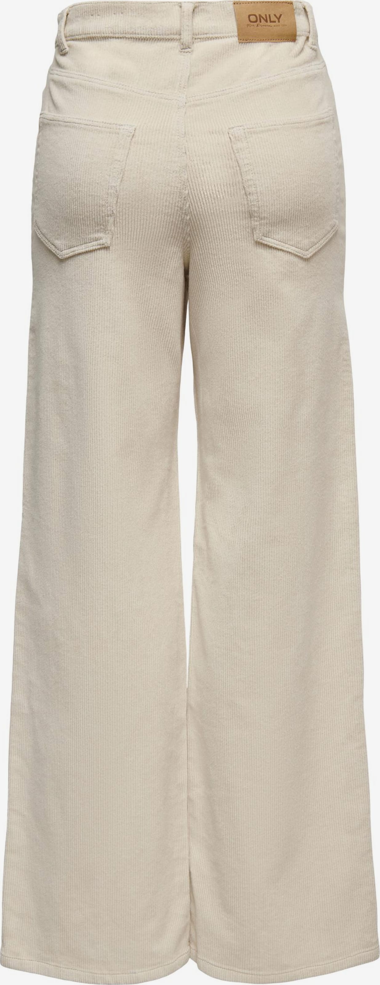 ONLY Dames Onlhope Global Ex Hw Wide Cord PNT Highwaisted, brede broek, havermout, 40W / 32L