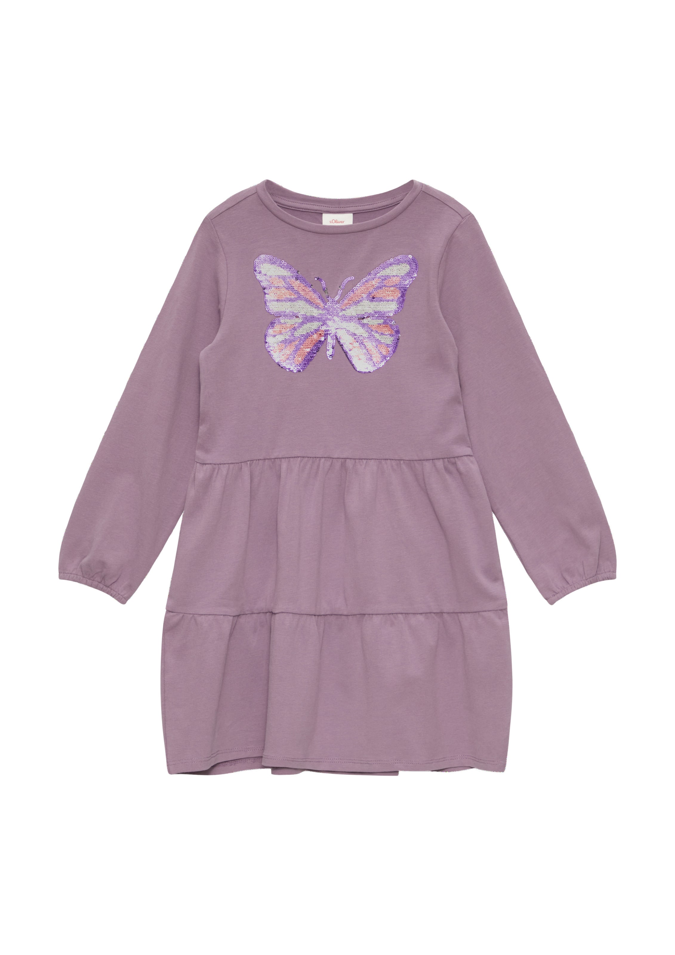 s.Oliver Kleid in Lila: Vorderseite