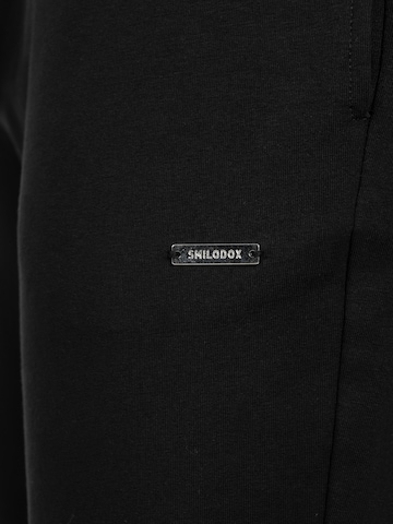 Smilodox Tapered Sporthose 'Nilo' in Schwarz