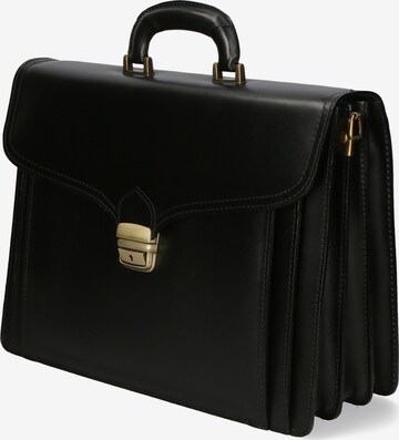 Gave Lux Document Bag in Black: front