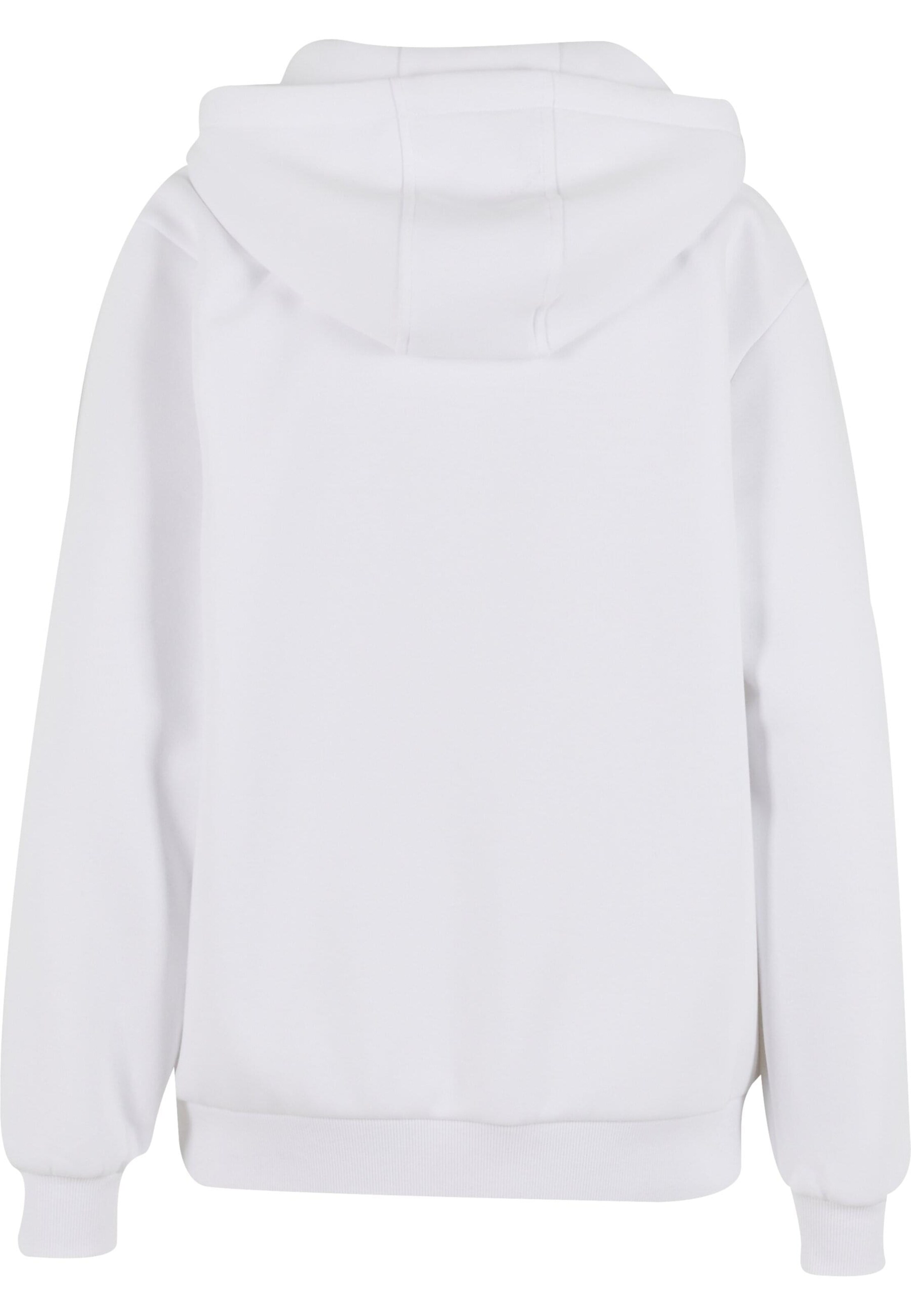 Miss Tee Sweatshirt 'New York' in Weiß