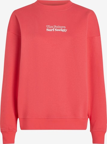 Sweat-shirt 'Future Surf Society' O'NEILL en rose : devant