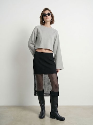 Sweat-shirt 'Ocelle' HYPEDROP en gris
