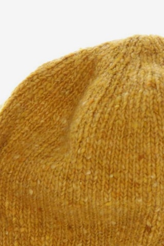 hessnatur Hat & Cap in One size in Yellow