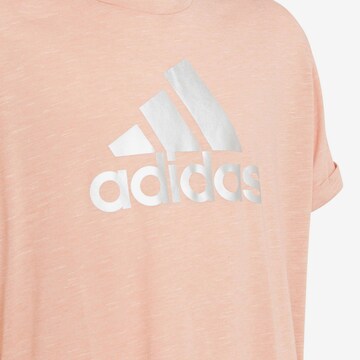 rožinė ADIDAS PERFORMANCE Sportiniai marškinėliai