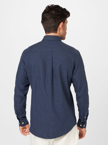 Slim fit Camicia 'Anton' di Casual Friday in blu