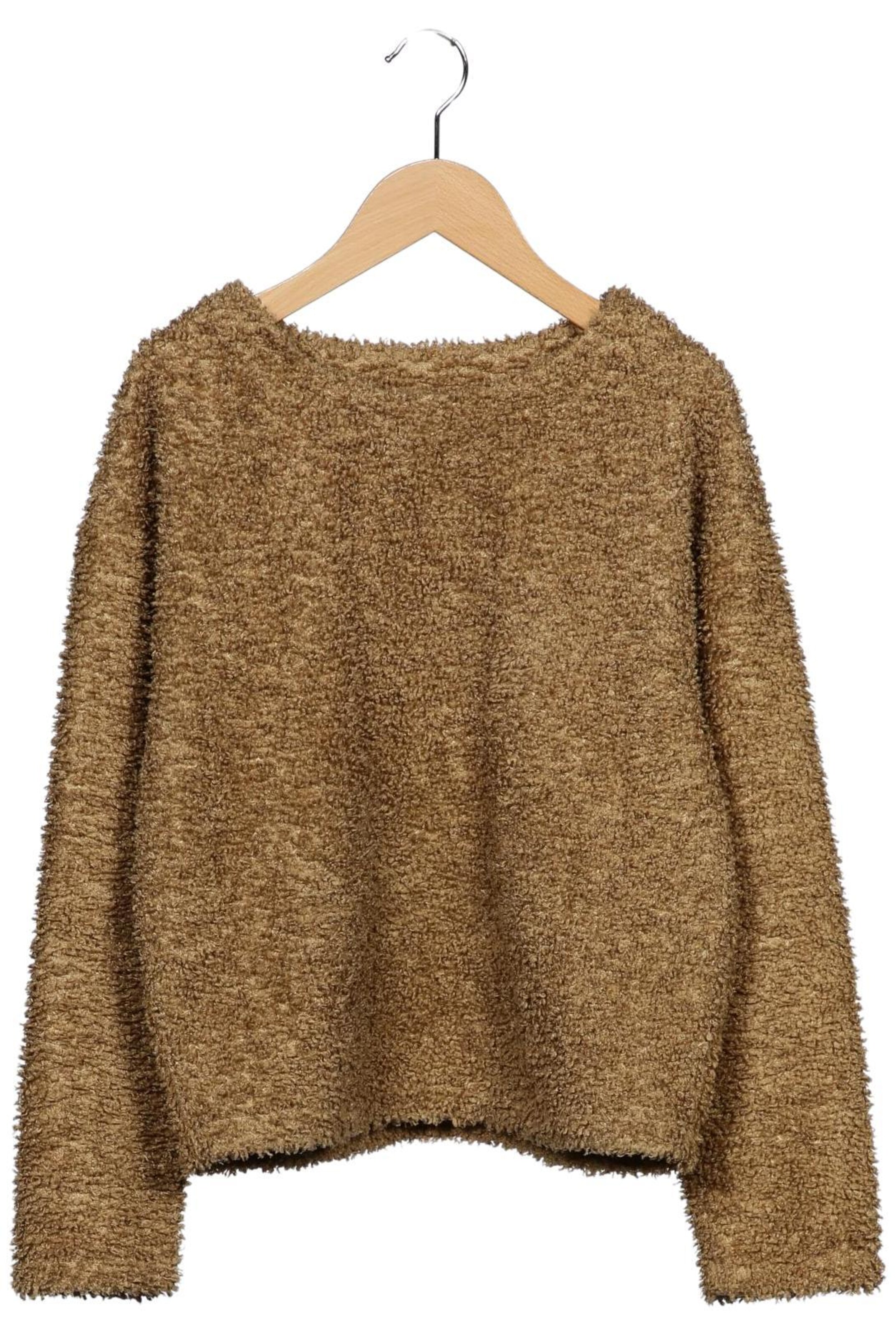 UNIQLO Sweatshirt & Zip-Up Hoodie in XS in Brown: front