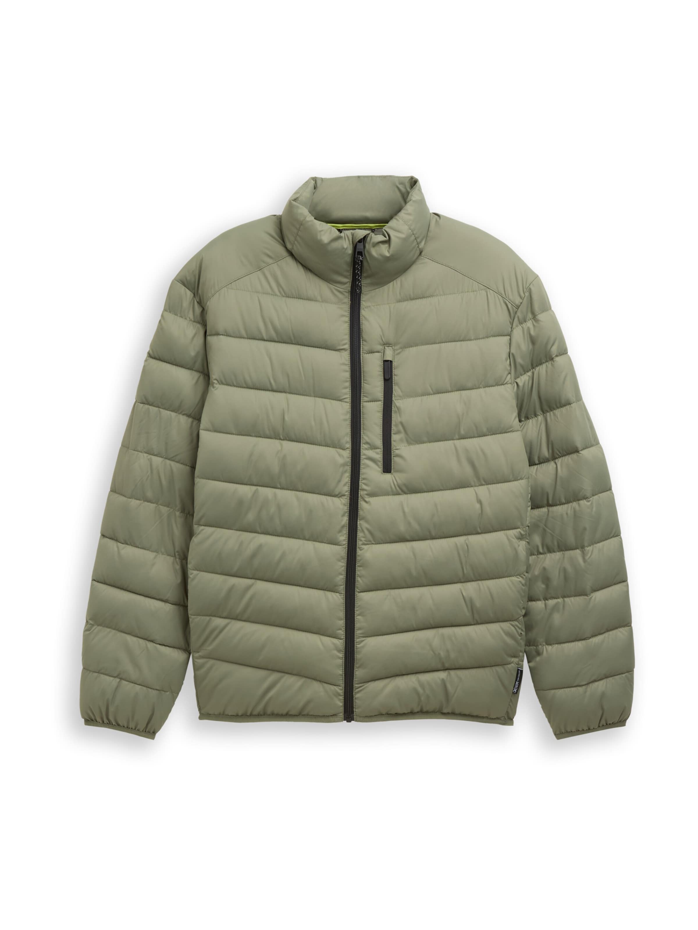 TOM TAILOR DENIM - Chaqueta de entretiempo en verde: frente